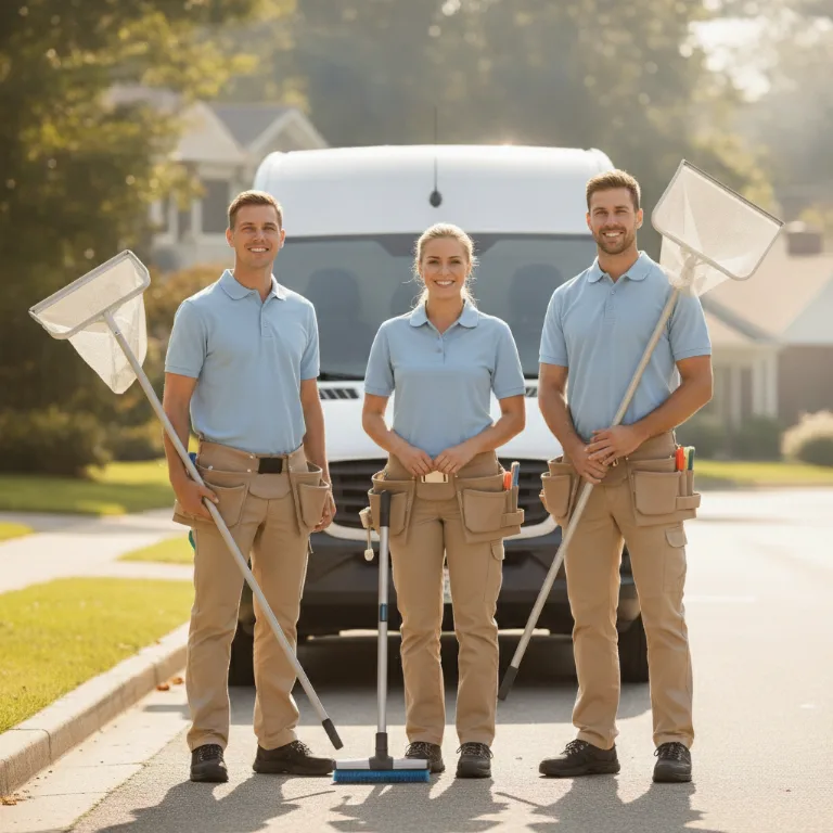 Bassengservice team i Stavanger